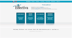 Desktop Screenshot of effectiva.cz
